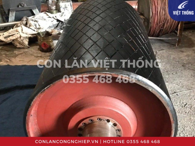 Rulo ống bọc cao su