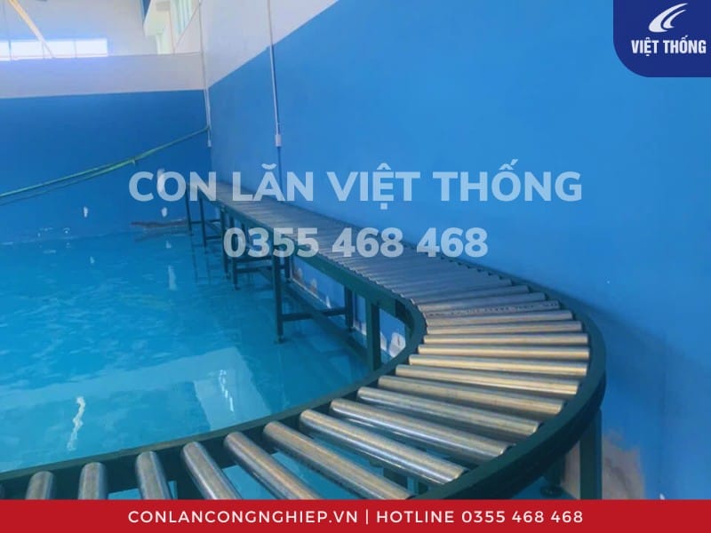 Băng tải con lăn chuyển hướng