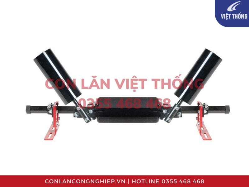 Con lăn chống lệch tự điều chỉnh khi dây băng lệch hướng