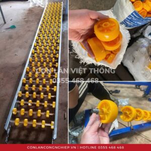 thang con lăn bánh xe nhựa