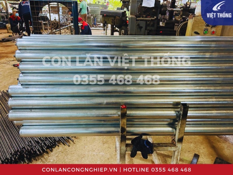 Con lăn Việt Thống được thiết kế và lựa chọn vật liệu kỹ càng