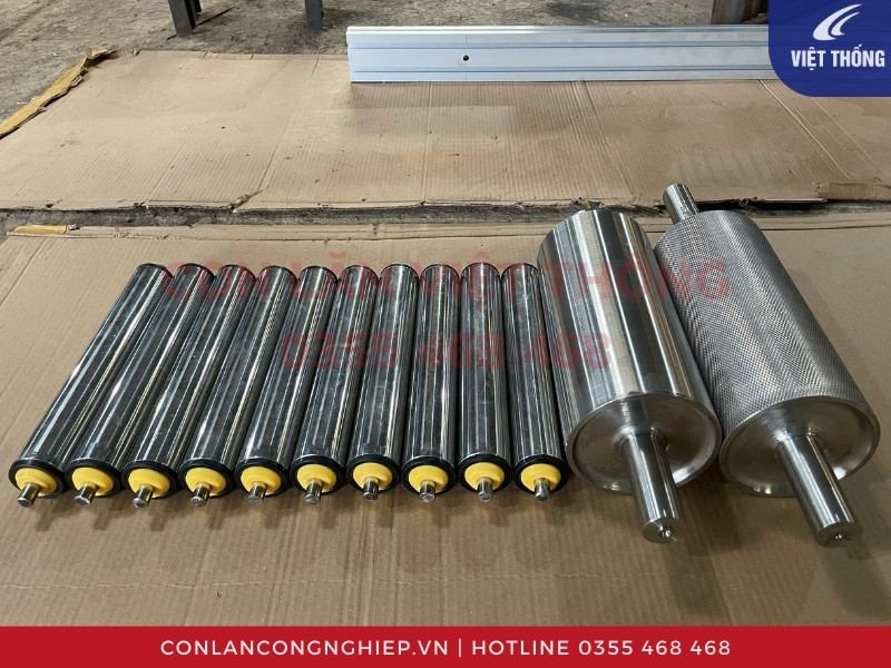 Các mẫu con lăn inox