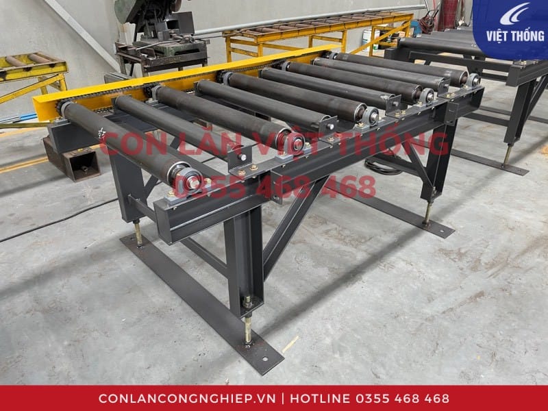 Bàn con lăn bọc cao su