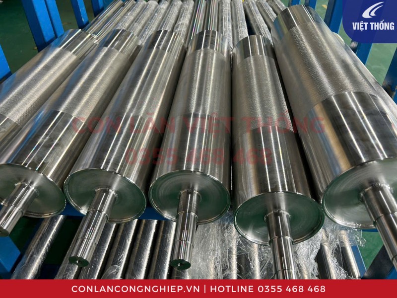 Con lăn inox cho ngành thực phẩm