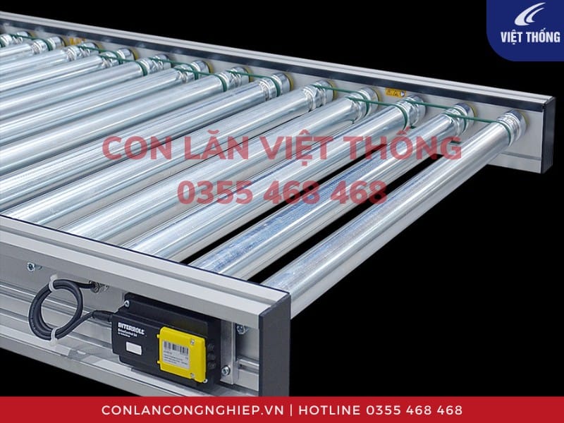 Đặc điểm băng tải con lăn nhôm 