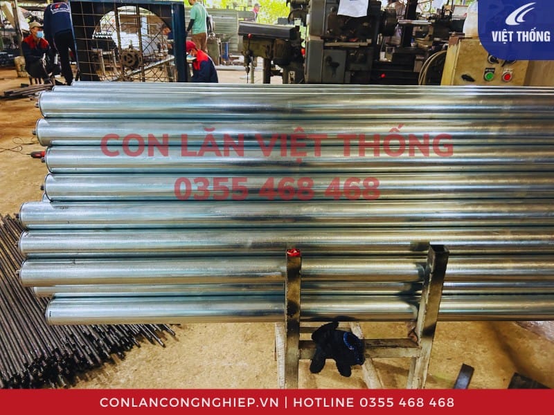 Xưởng sản xuất băng tải con lăn công nghiệp