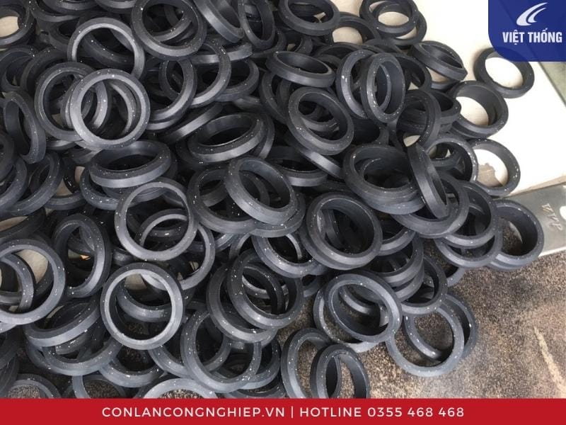 Vòng đệm cao su cho con lăn giảm chấn