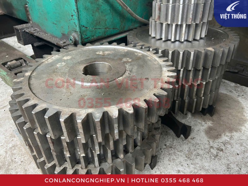 bánh răng trụ răng thẳng nhiều kích thước