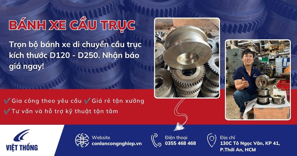 Bánh xe cầu trục