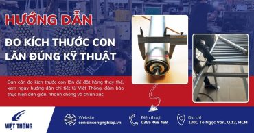 Cách đo kích thước con lăn