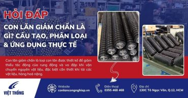 Con lăn giảm chấn