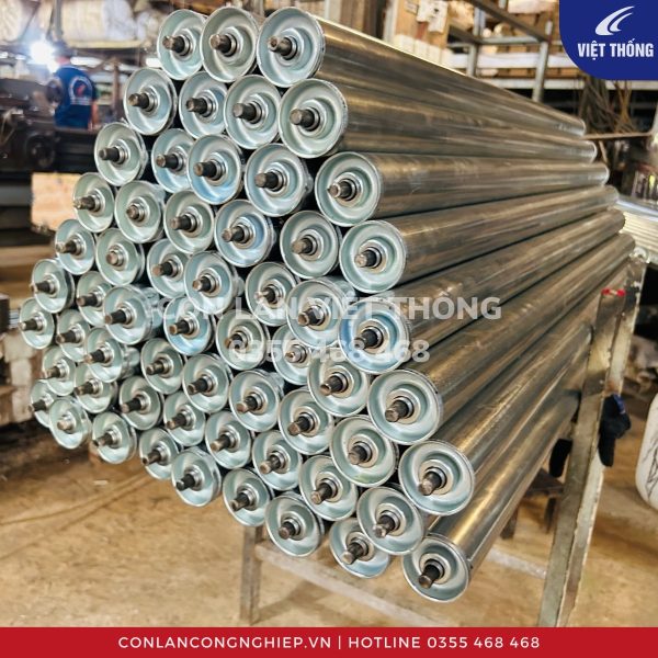 Con lăn thép cốc bi sắt